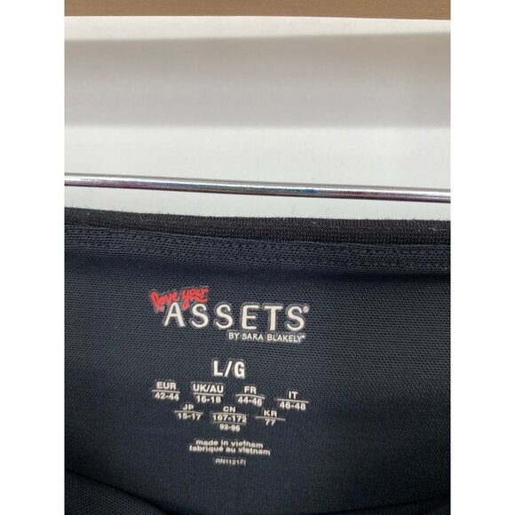 Assets By Spanx LARGE  Black High-Waisted Leggings/CASUAL Pants - Picture 3 of 3